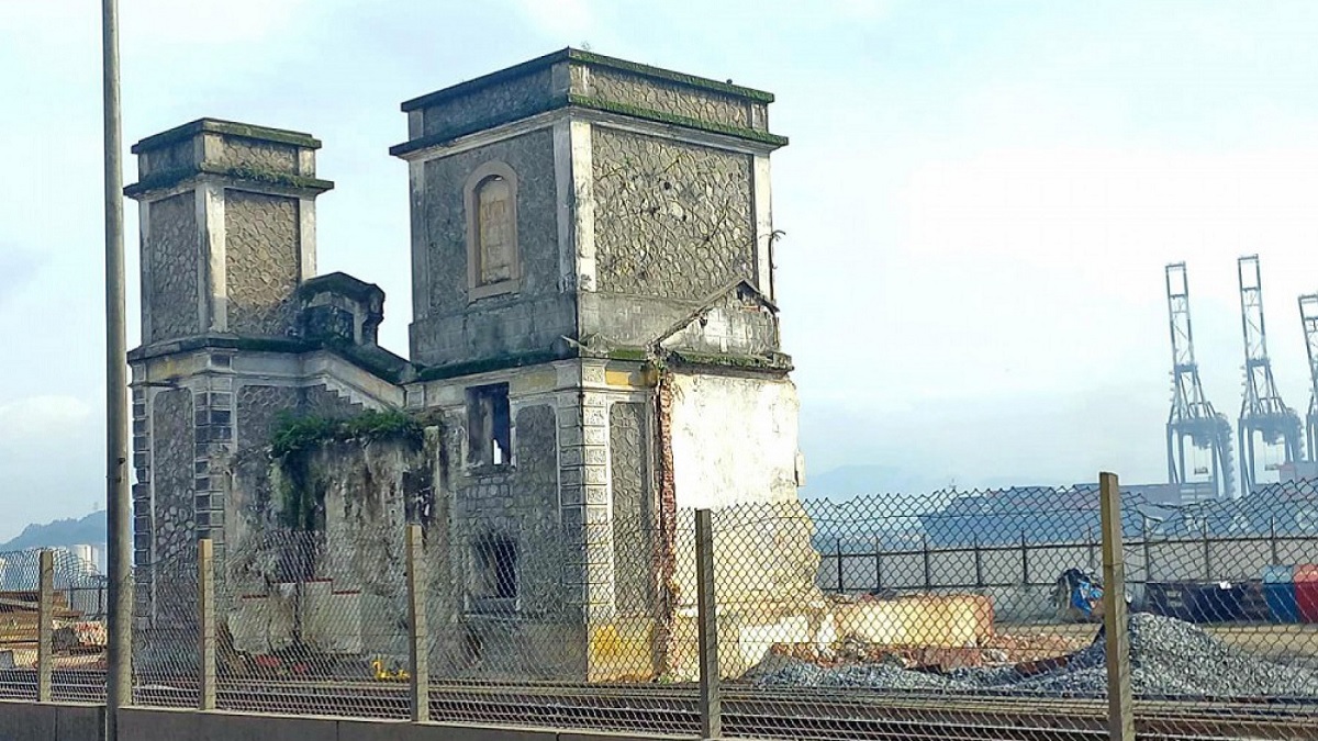Construção faz parte da história de Santos