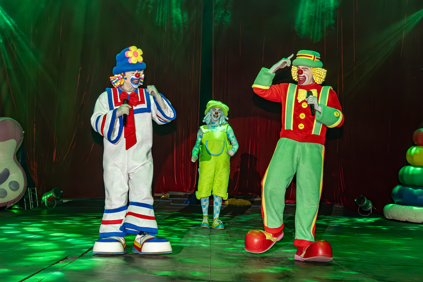 Patati e Patatá se apresentarão em três shows no Circo Moscow Internacional