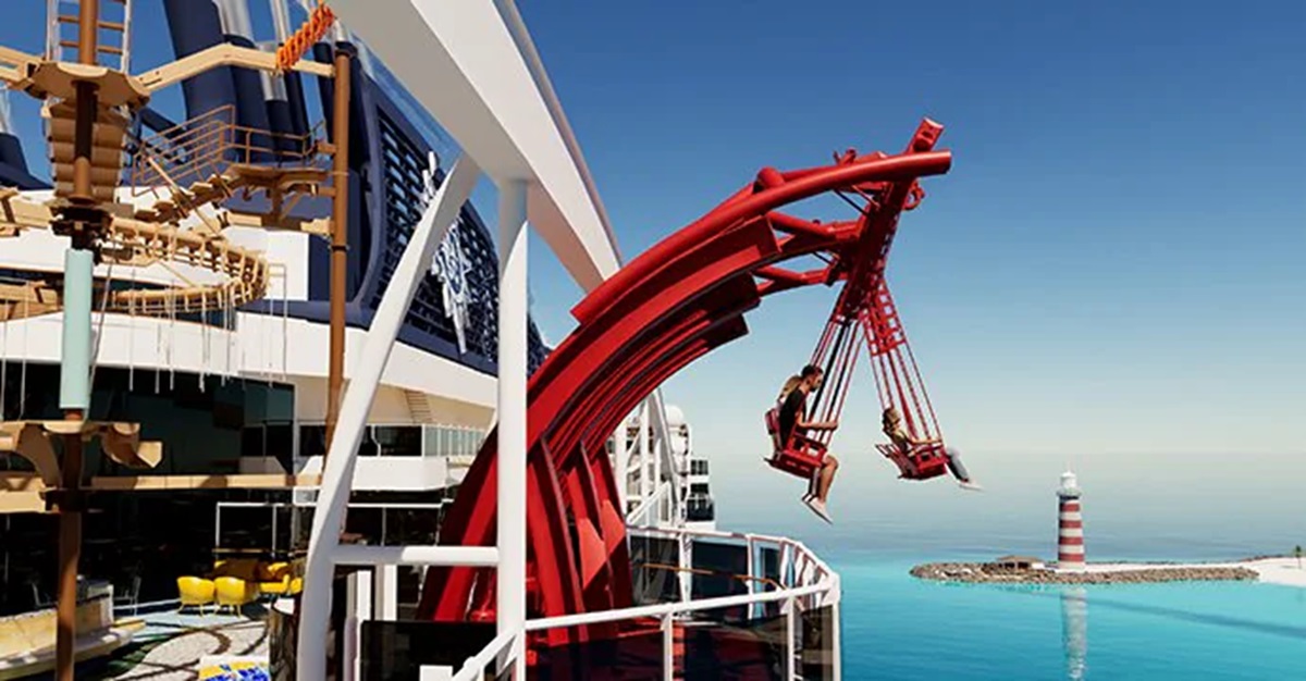 'Cliffhanger' será atração no novo navio da MSC, com lançamento em abril de 2025