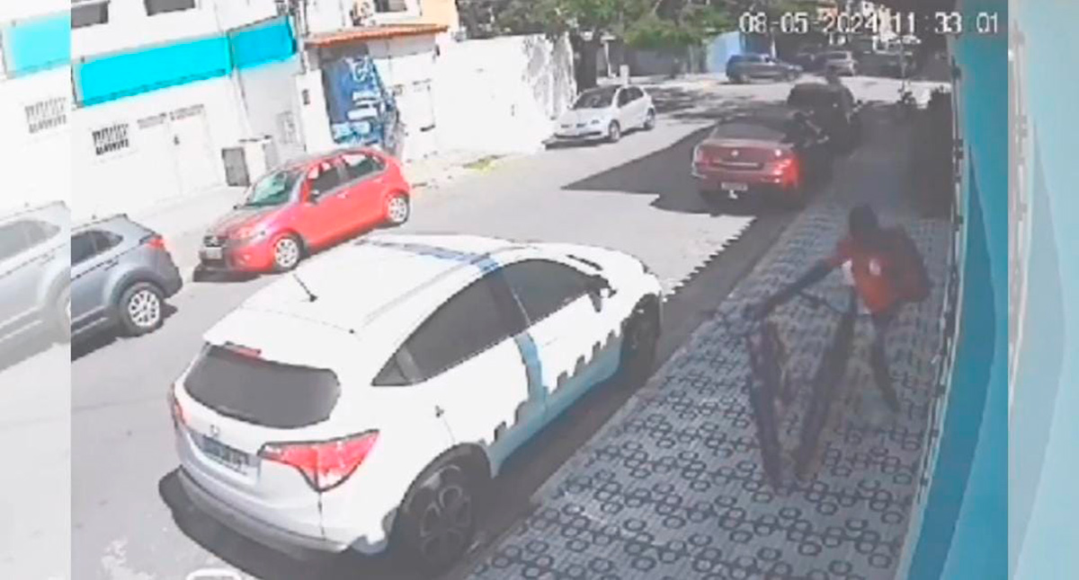 O caso aconteceu durante a manhã da última quarta-feira (8)