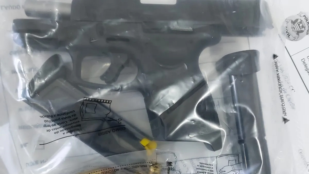 A apreensão aconteceu no dia 2, começo de maio