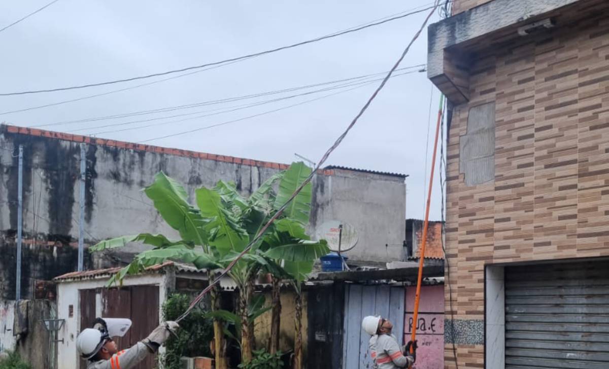 Homem pagou fiação