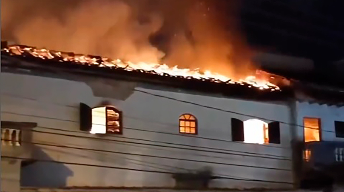 A vítima foi encaminhada ao PS Central de São Vicente