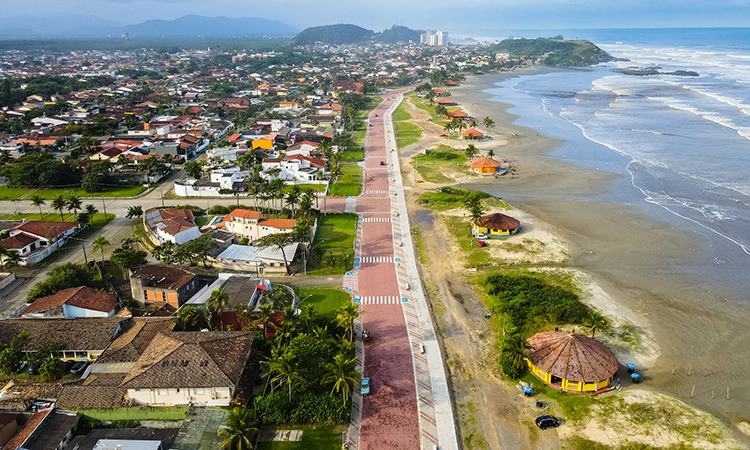 Praia em Itanhaém