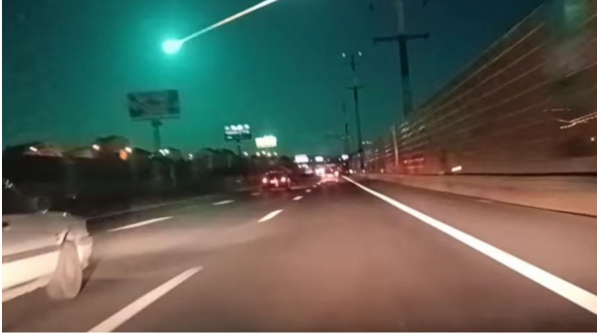 Meteoro foi avistado por volta das 23h50, em Castro Daire, distrito de Viseu