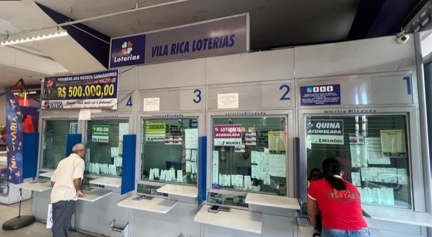 Em Cubatão, a lotérica premiada foi a Vila Rica Loterias