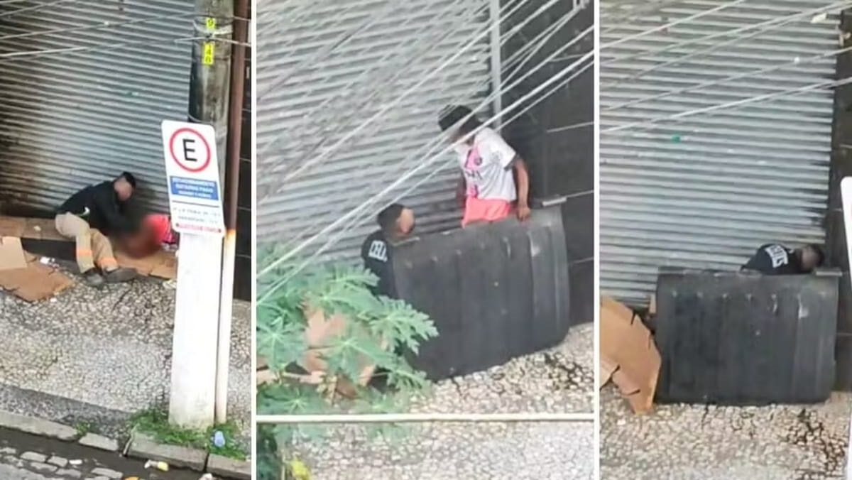 O caso grave publicado recentemente ocorreu na Rua Brás Cubas