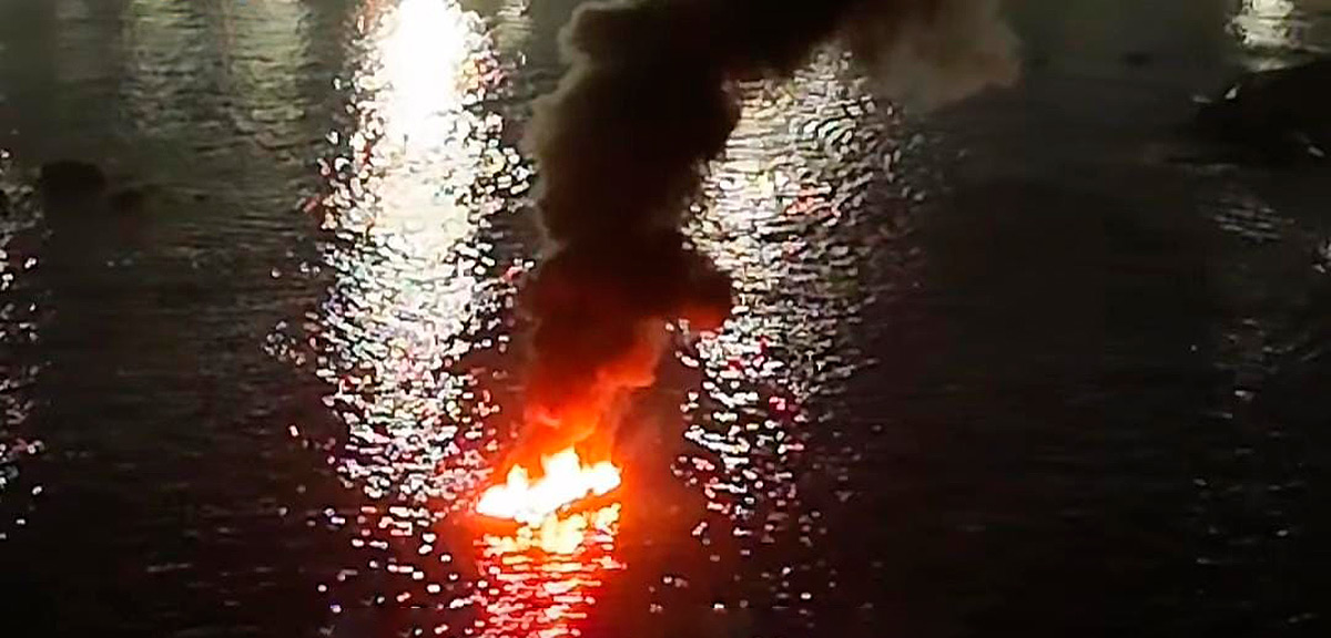 Agentes do GB Mar foram ao local para prestar os primeiros socorros