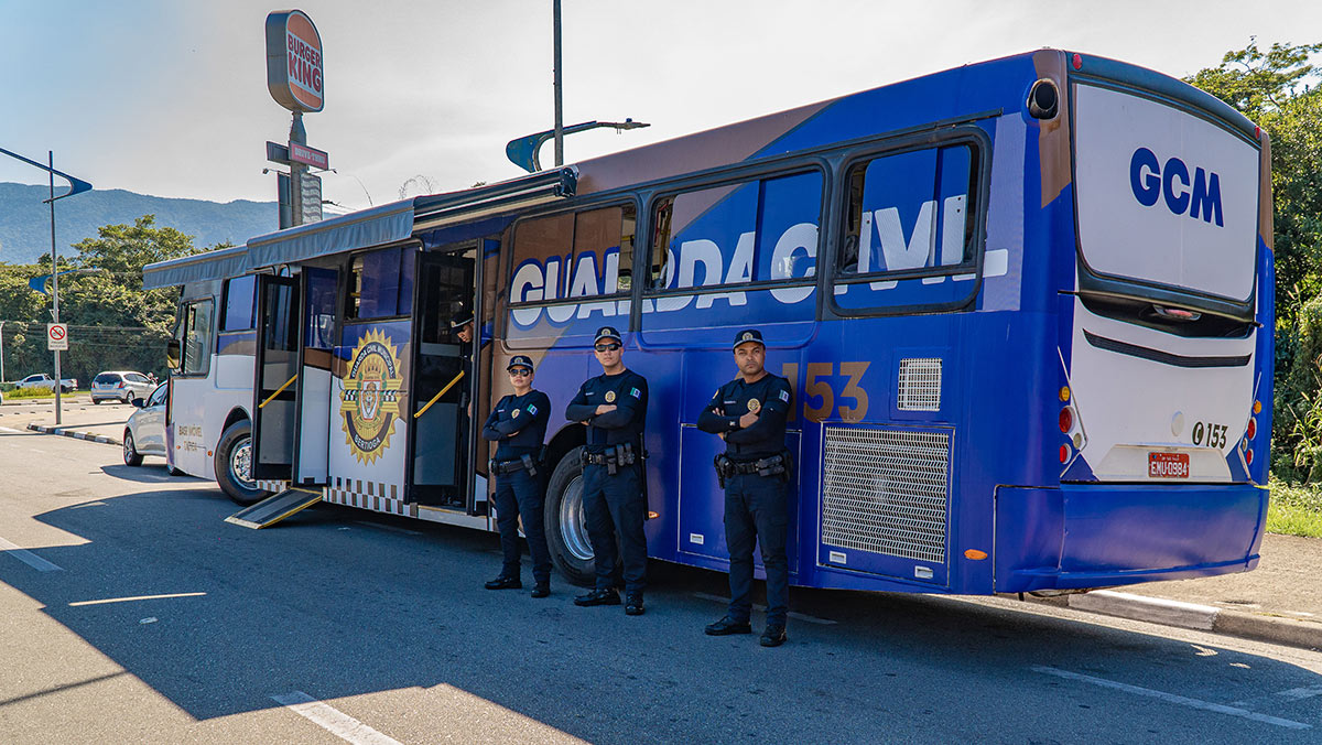 A unidade móvel opera em pontos fixos aos finais de semana