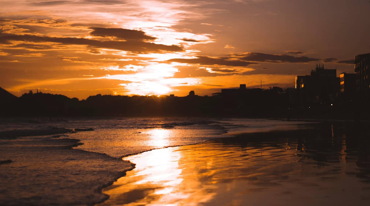 Inverno começa quente no litoral de SP