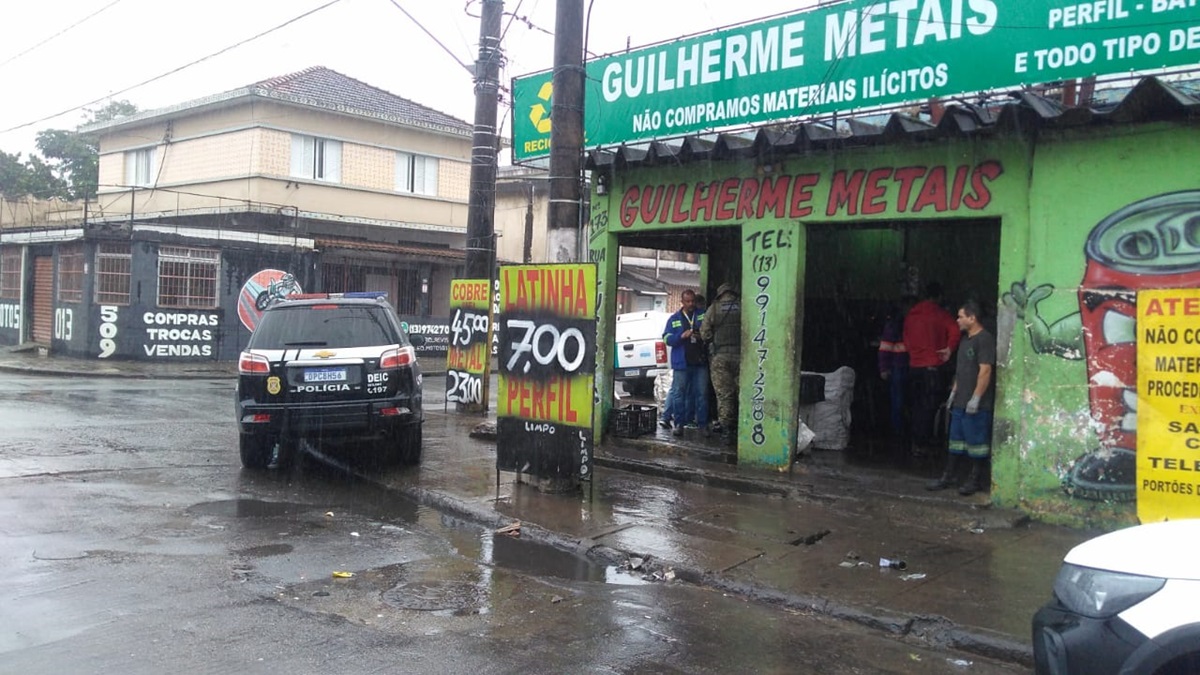 Ferro-velho Guilherme Metais pertence a filho de vereador Tiago Peretto