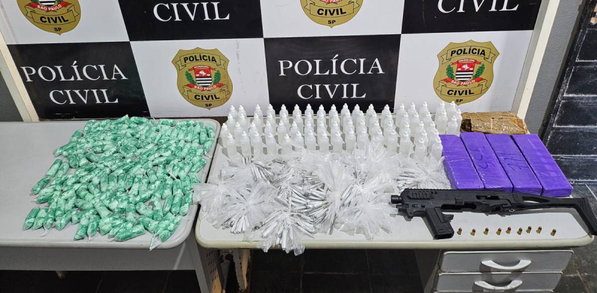 Ele foi levado até à cadeia pública