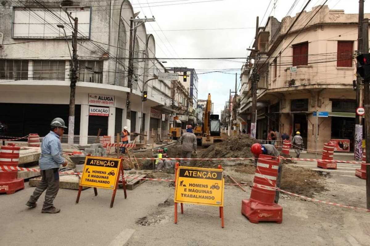 Entre as avenidas que serão afetadas, estão a Conselheiro Nébias e Francisco Glicério