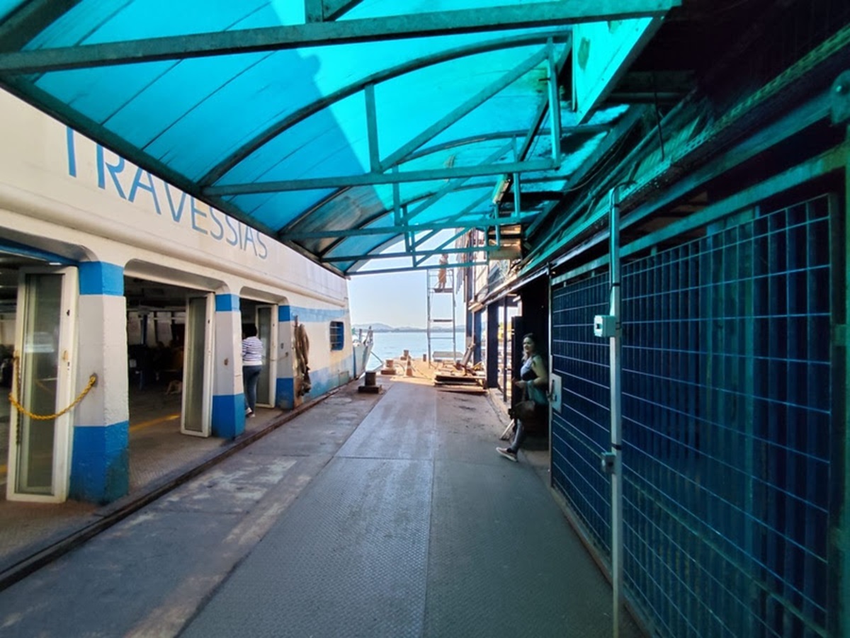 Nova etapa de obras na estação de passageiros em Santos deve durar até o final do ano