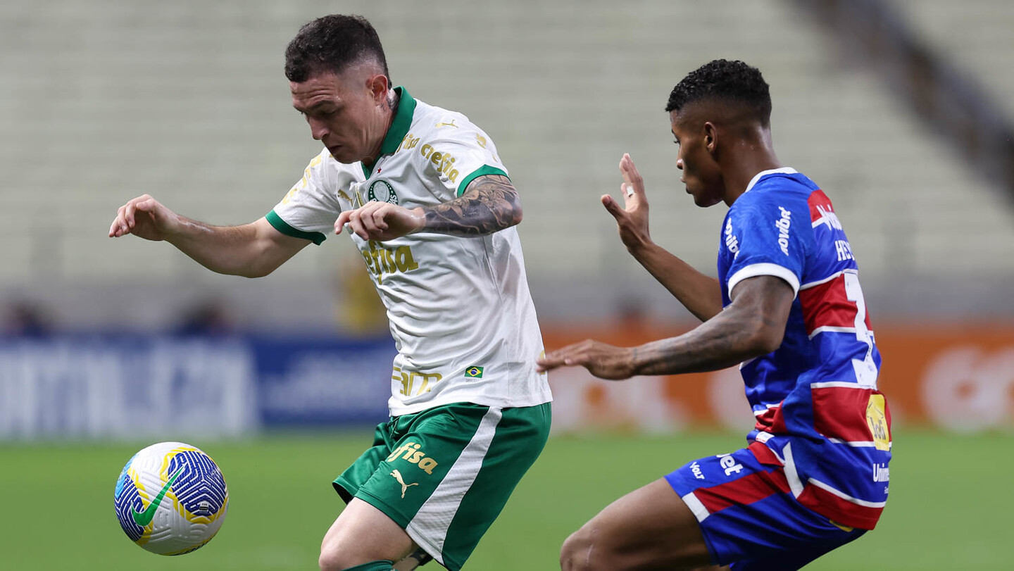 Palmeiras permaneceu com 23 pontos, mas caiu para 4&ordm;