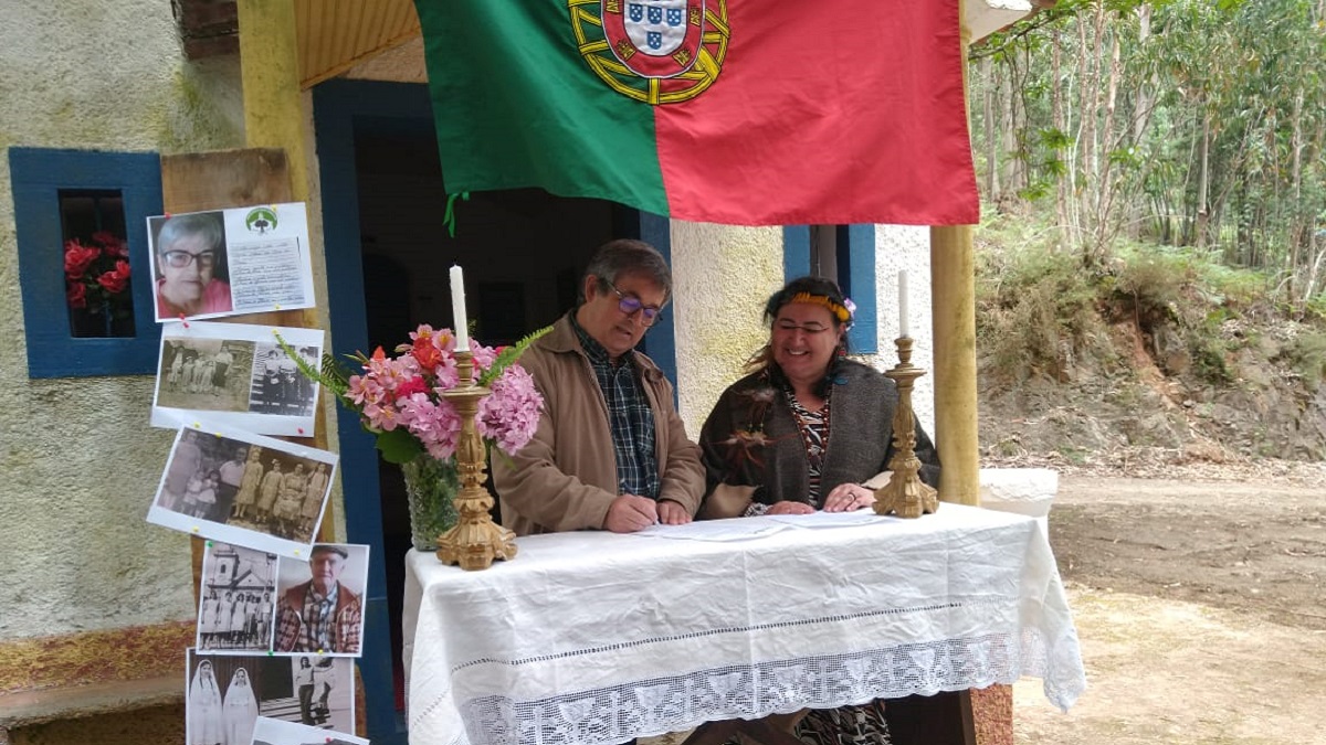 A escritora Vanessa Guarani Ratton representou o cacique Adolfo Timotio (Adolfo Wera Mirim) e Casemiro Soares Simões a Associação São Lourenço e a Cooperativa Portuguesa Arte-Via