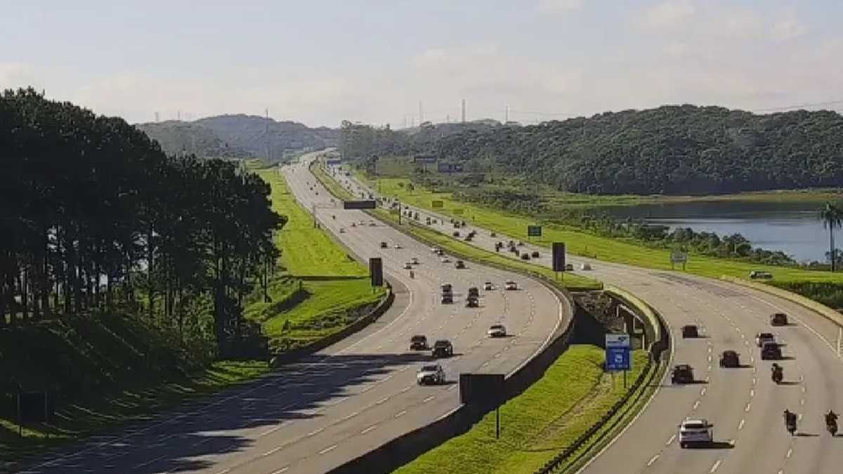 Movimentação é tranquila no Sistema Anchieta-Imigrantes