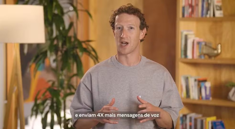 Mark Zuckerberg comentou que os brasileiros são os mais assíduos no serviço
