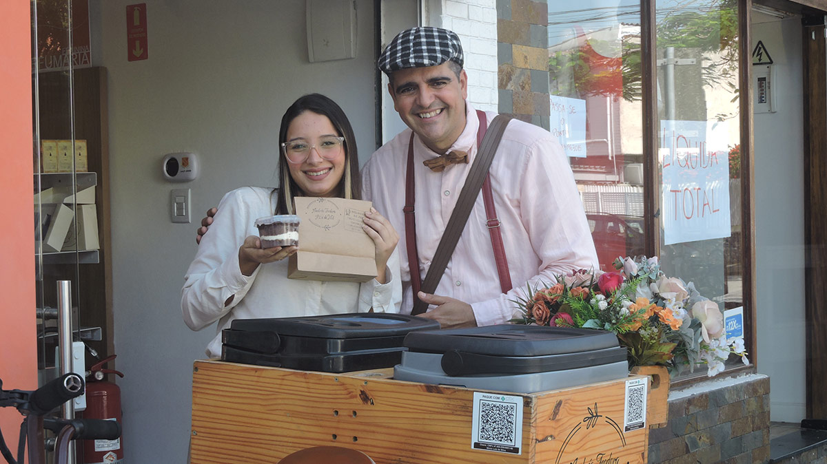 Pão de mel, brownie e bolo de pote são os preferidos dos clientes, no litoral sul