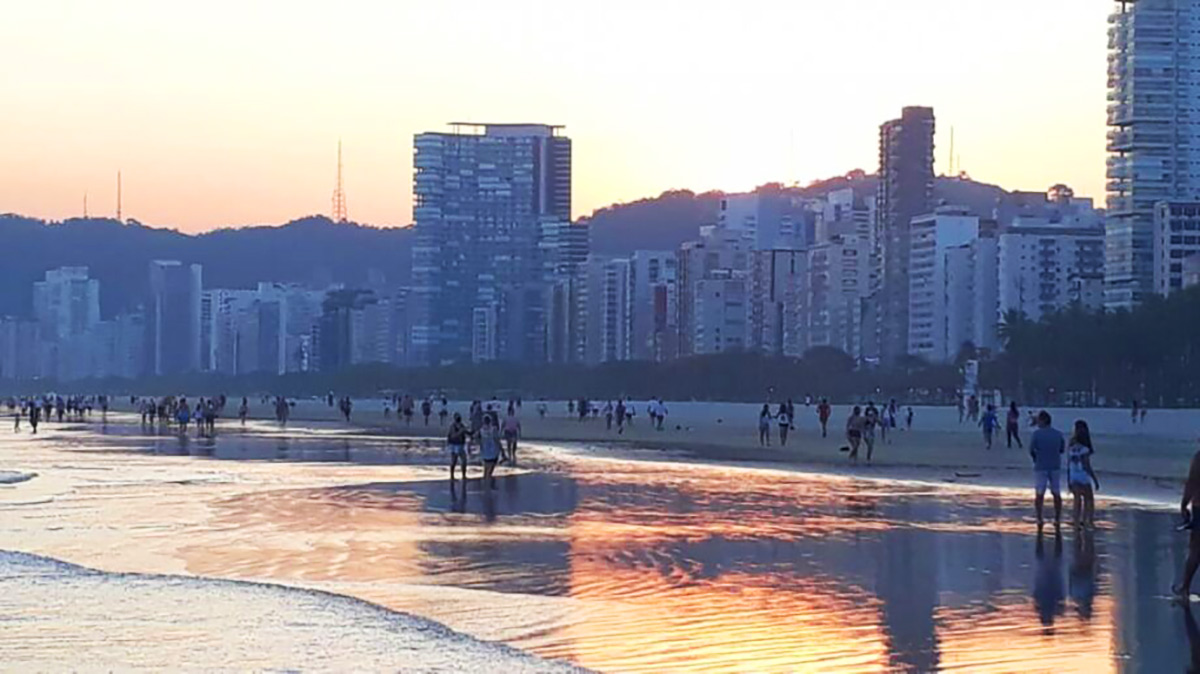 Veja as praias da Baixada Santista que não estão liberadas para o banho de mar e evite-as