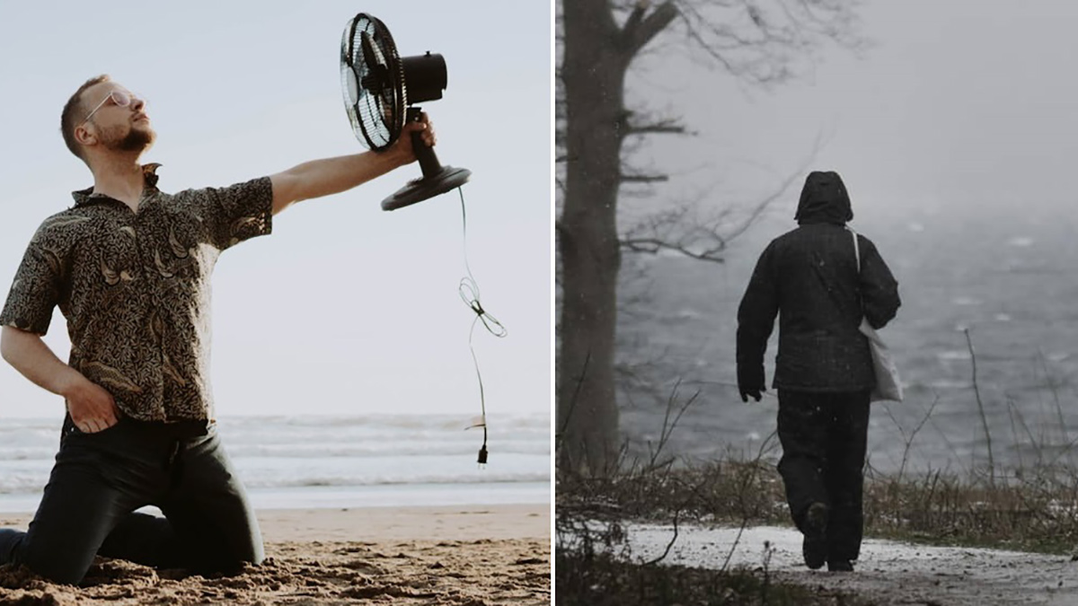 O litoral de São Paulo foi atingido por diversos fenômenos climáticos