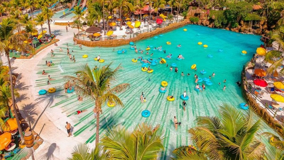 Thermas dos Laranjais é o segundo parque aquático mais visitado do mundo