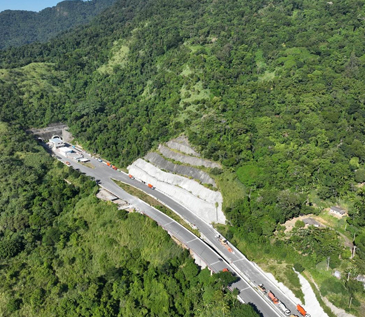 Com mais de 96% de execução, a obra do Contorno de São Sebastião, na Rodovia dos Tamoios (SP-099), entra na fase final