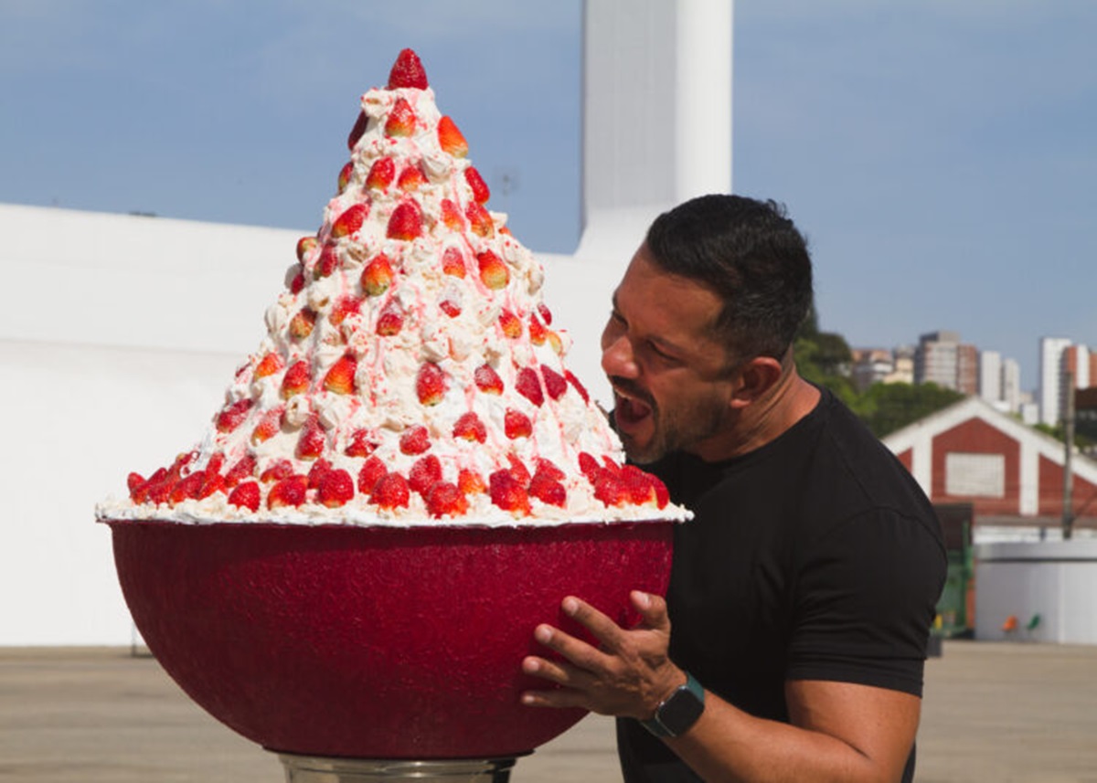Merengue de 50 quilos promete ser a grande atração do Festival de Morango