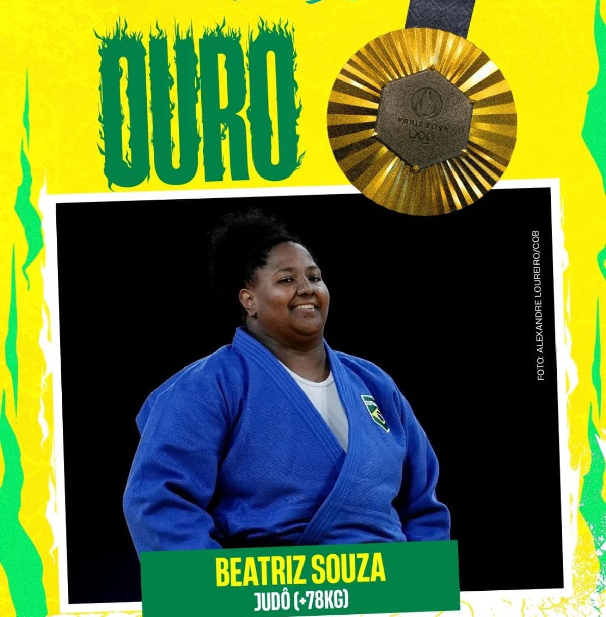 O Brasil conquistou seu primeiro ouro no começo da tarde desta sexta-feira (2)