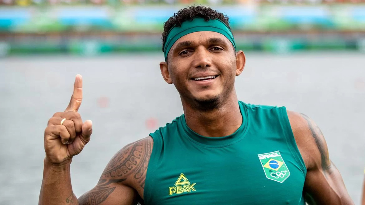 Isaquias Queiroz chegou na cidade de São Vicente com 16 anos