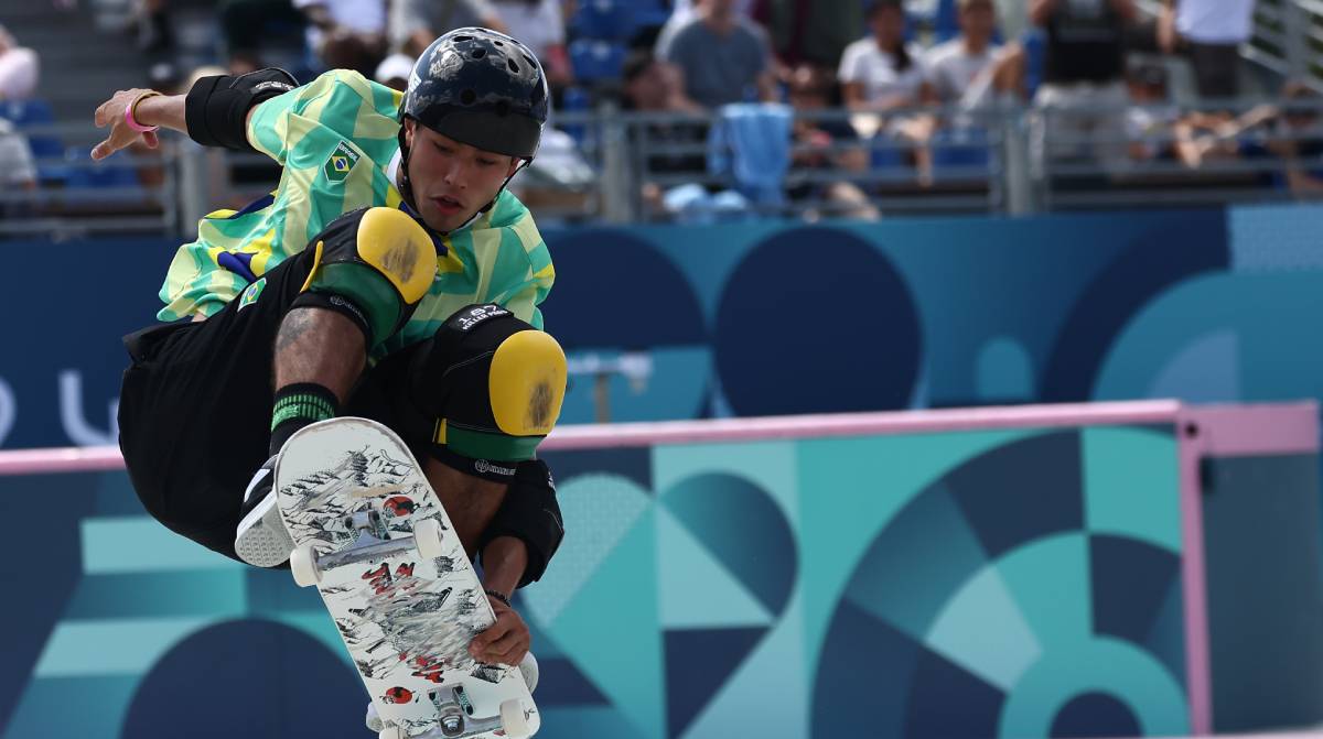 Foi a segunda medalha do skate brasileiro em Paris