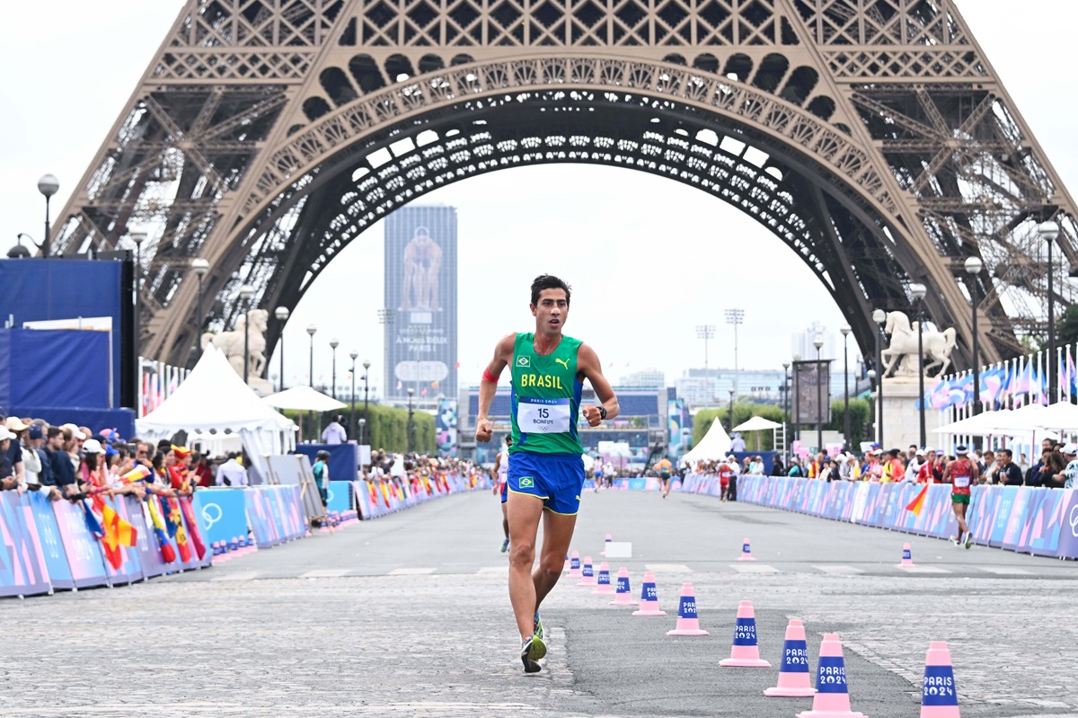Caio Bonfim, da marcha atlética, foi uma das boas surpresas que as Olimpíadas nos trouxe