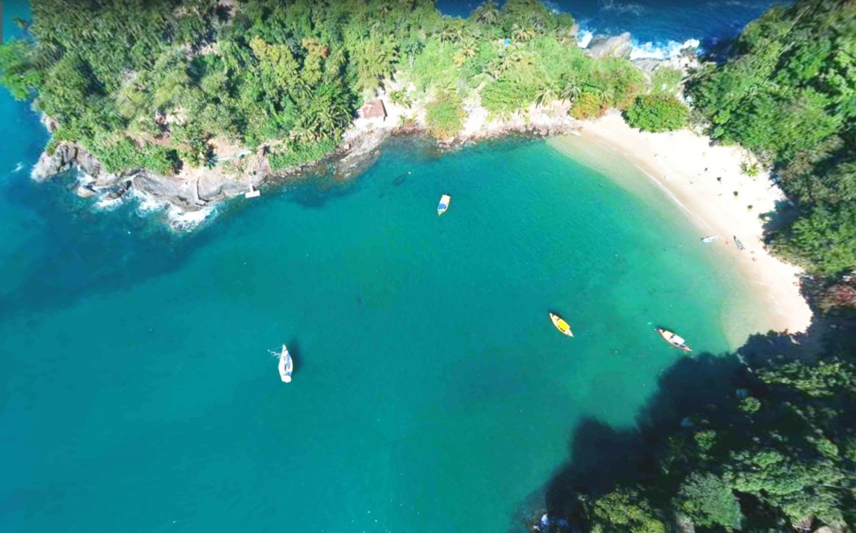 Saco do Eustáquio, em Ilhabela, fica no Litoral Norte de São Paulo