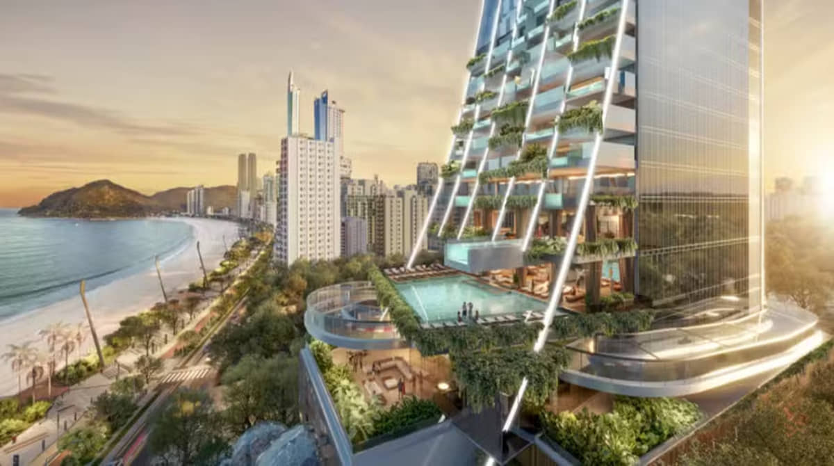 Prédio em homenagem à Ayrton Senna será o maior do mundo e ficará em Balneário Camboriú