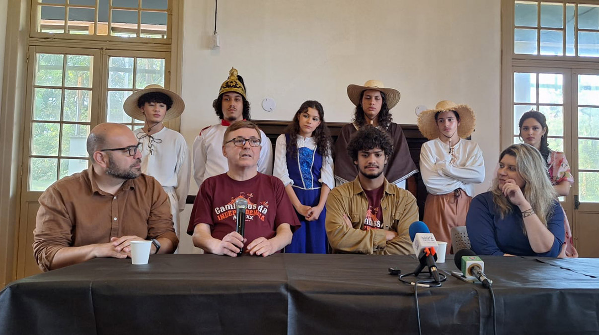 O Diário do Litoral esteve presente na coletiva de imprensa que abriu as celebrações