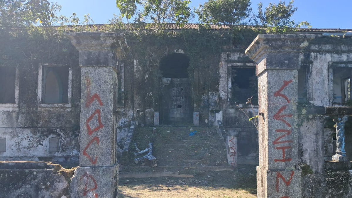 O casarão foi o Hospital Feliz Lembrança que funcionou por 122 anos