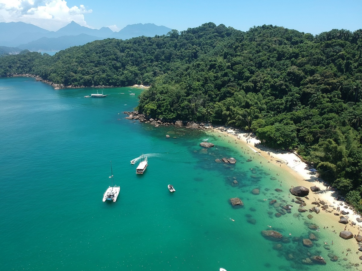 Ilha das Couves fica em Ubatuba, no Litoral Norte de São Paulo