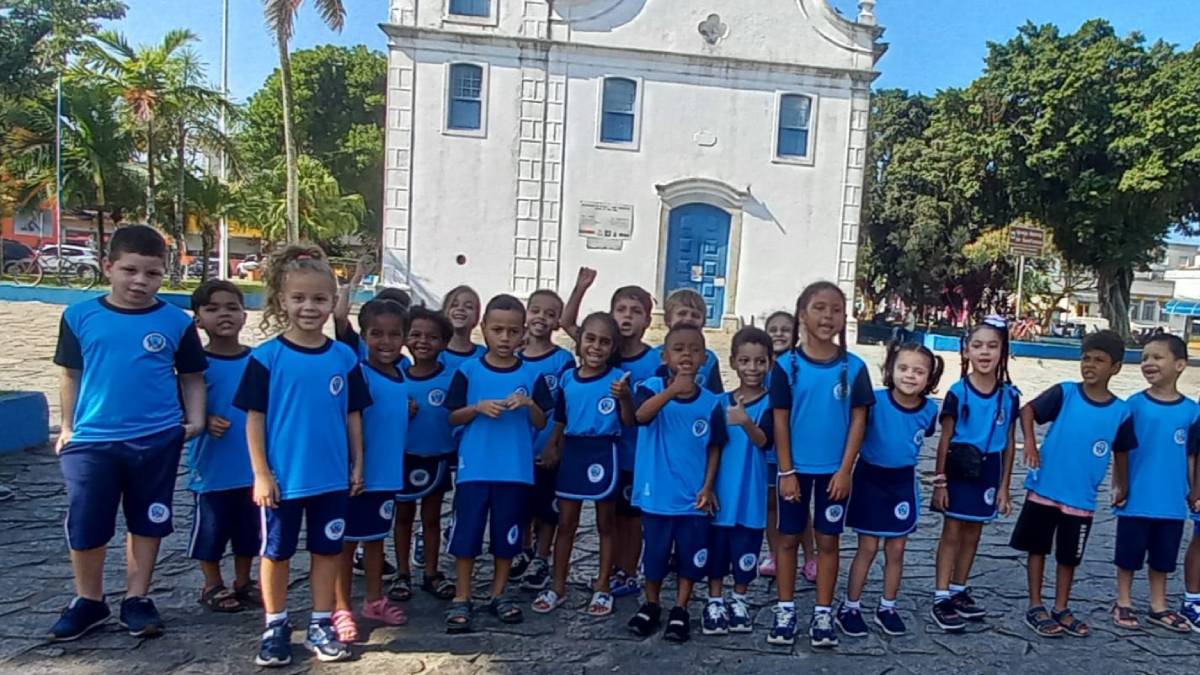 Crianças já conhecem os principais pontos históricos e o Parque Amazônia em Itanhaém