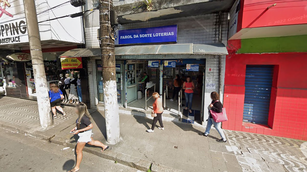 A aposta foi feita na Farol da Sorte Loterias, em São Vicente