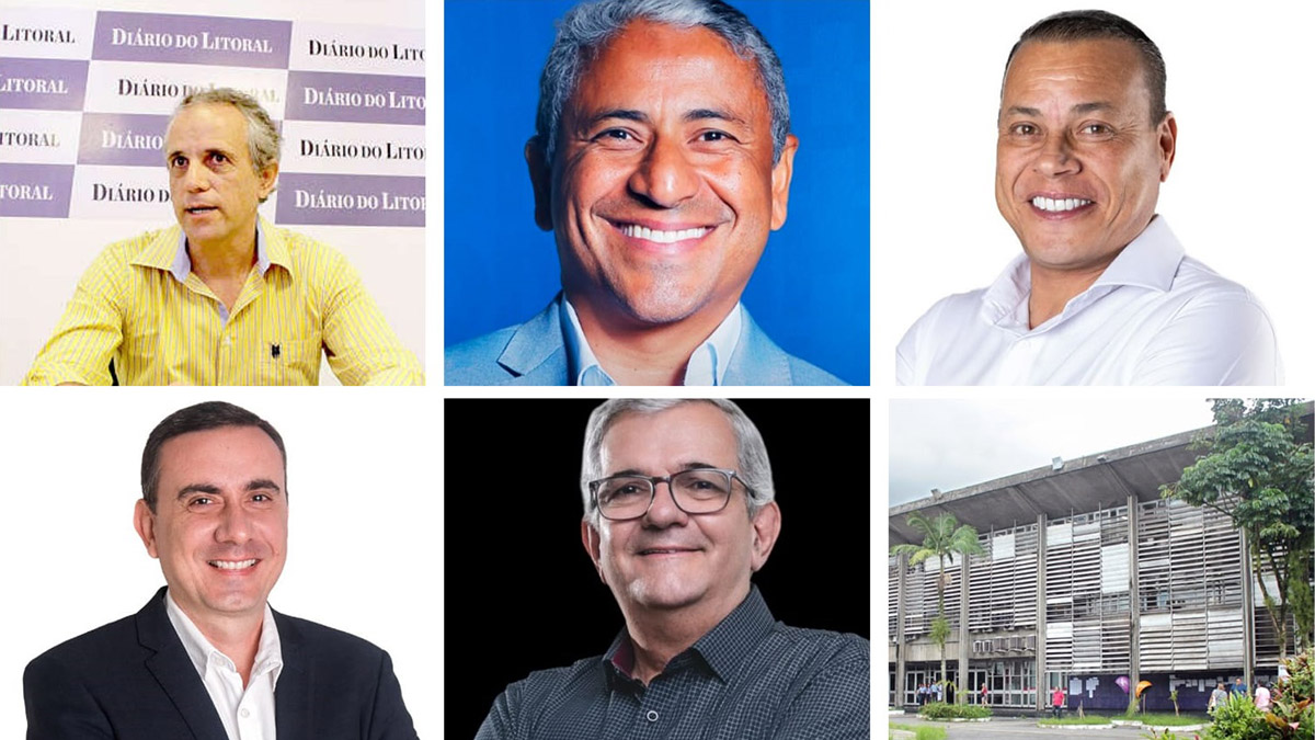 As eleições municipais de 2024 em Cubatão prometem ser acirradas, com cinco candidatos