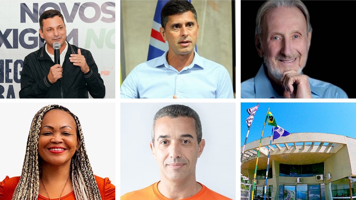 Ao todo, cinco candidatos estão na corrida pela prefeitura de Itanhaém