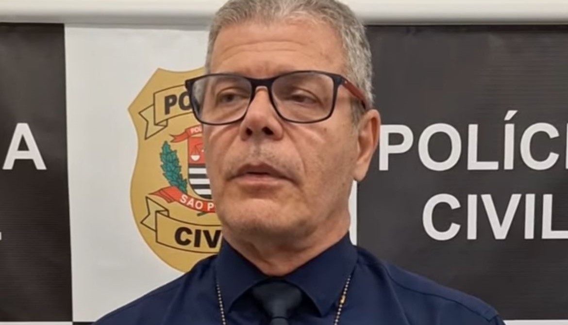 O delegado Jorge Álvaro Cruz, do 7&ordm; Distrito Policial de Santos