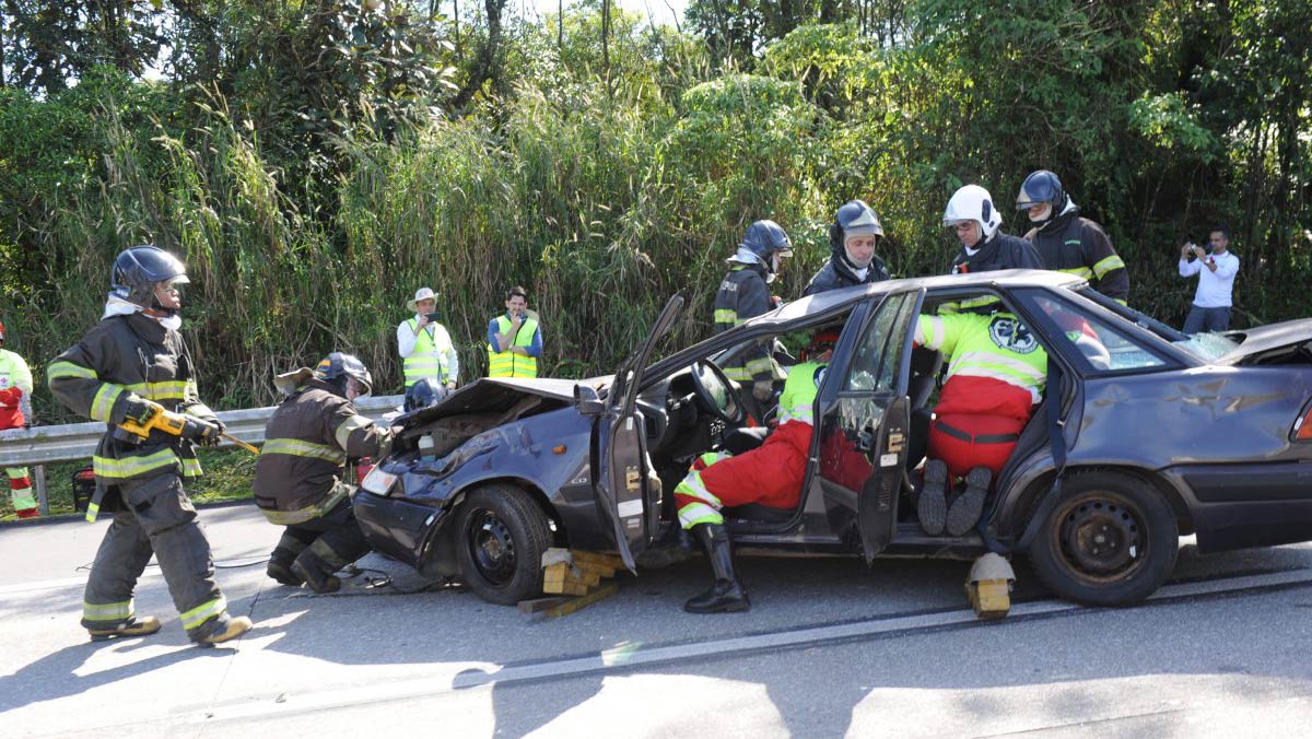 O simulado de acidente tem início a partir das 10h