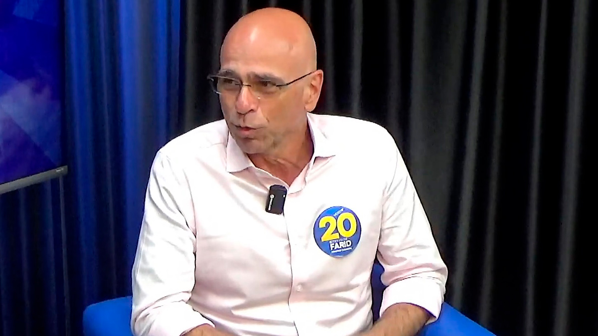 Prefeito eleito de Guarujá, Farid Madi (Podemos)