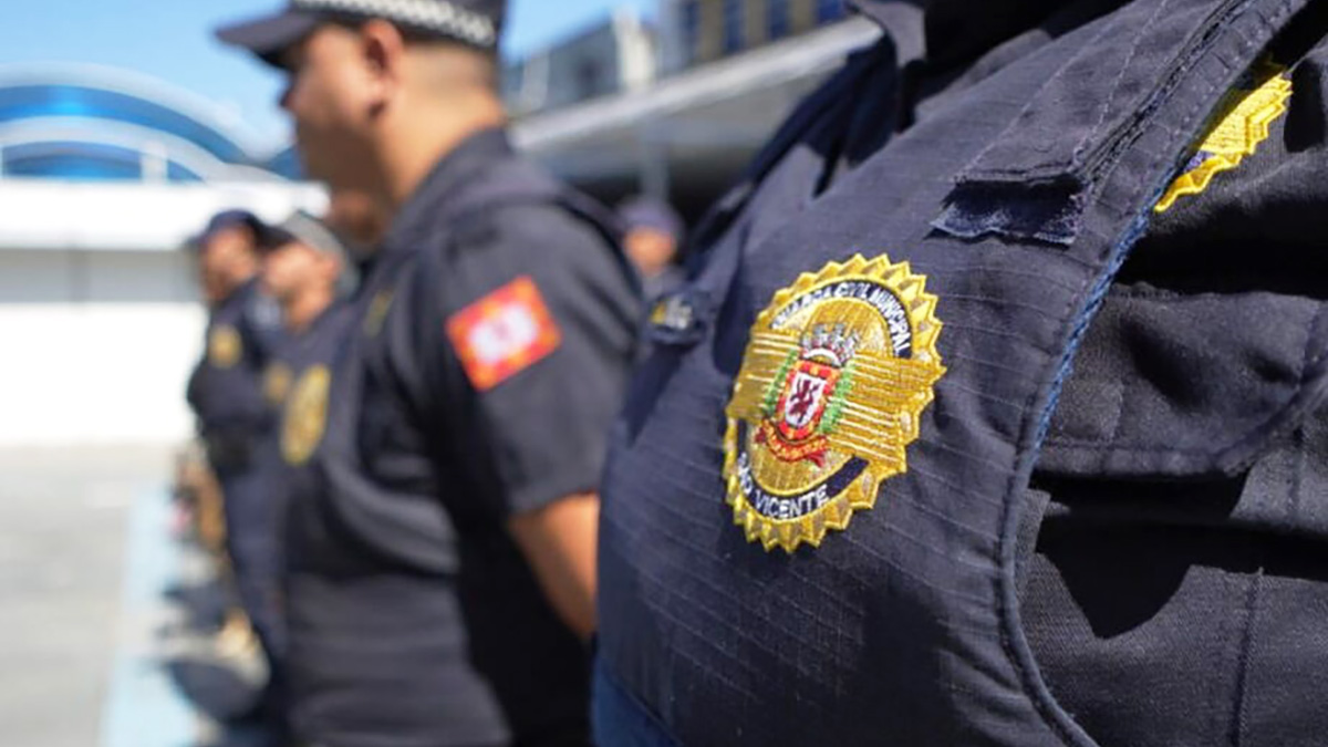 A Guarda Civil Municipal (GCM) de São Vicente se tornou pivô de uma discussão política