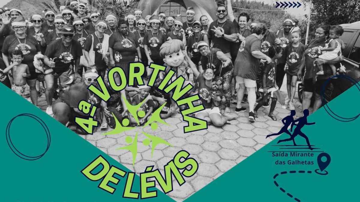 A caminhada, batizada de "Vortinha de Lévis", destaca o conceito de "leveza emocional" e resiliência