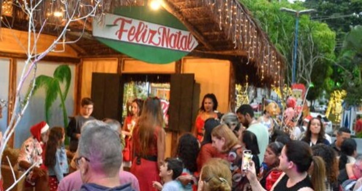 Papai Noel atenderá as crianças diariamente na Casinha até o dia 23 de dezembro