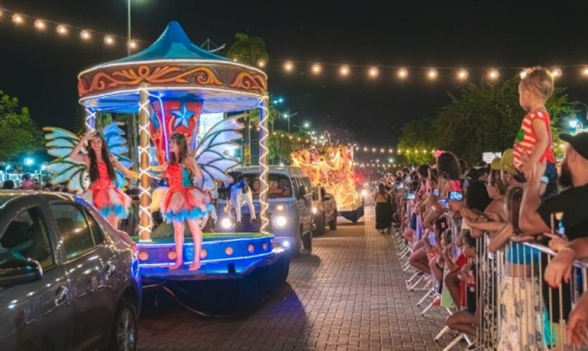 Ocorrerão apresentações do 'Mundo de Kaboo - Especial de Natal', a partir das 20h, especialmente no Desfile de Natal no domingo (15)