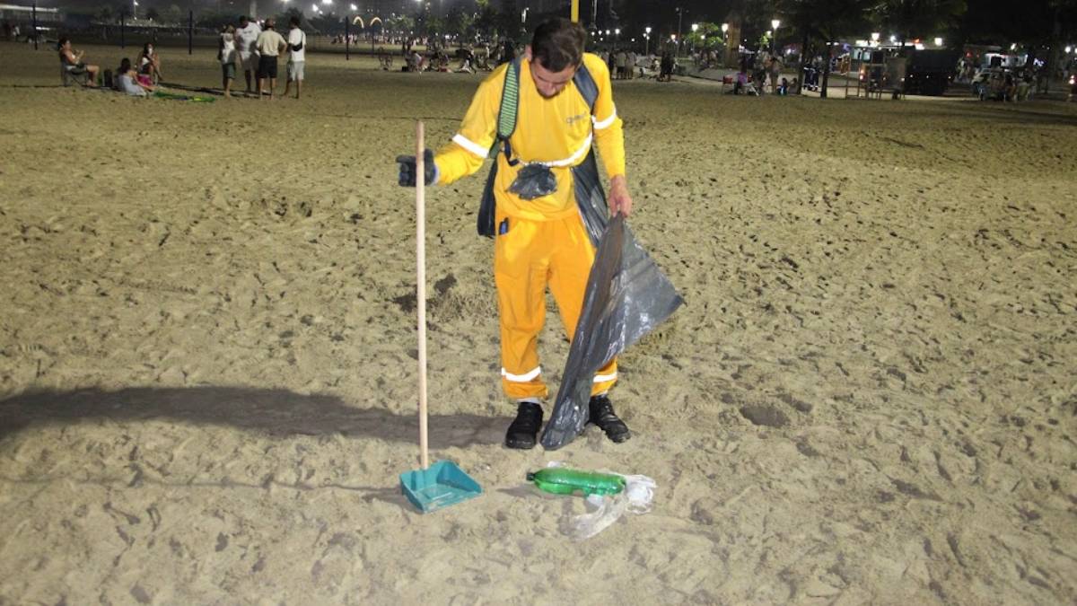 As câmeras do Centro de Controle Operacional (CCO) da Prefeitura contribuíram para monitorar o trabalho