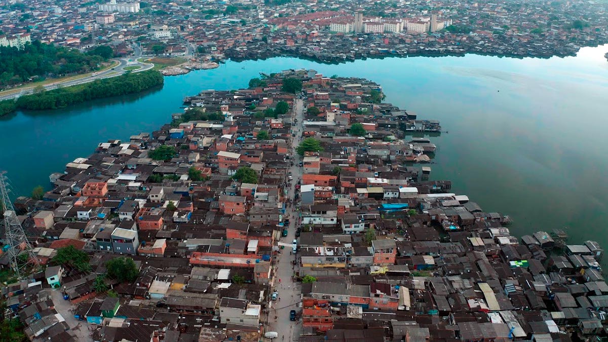 O bairro São Manoel, em Santos, foi contemplado no Periferia Viva do Governo Lula